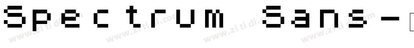 Spectrum Sans字体转换
